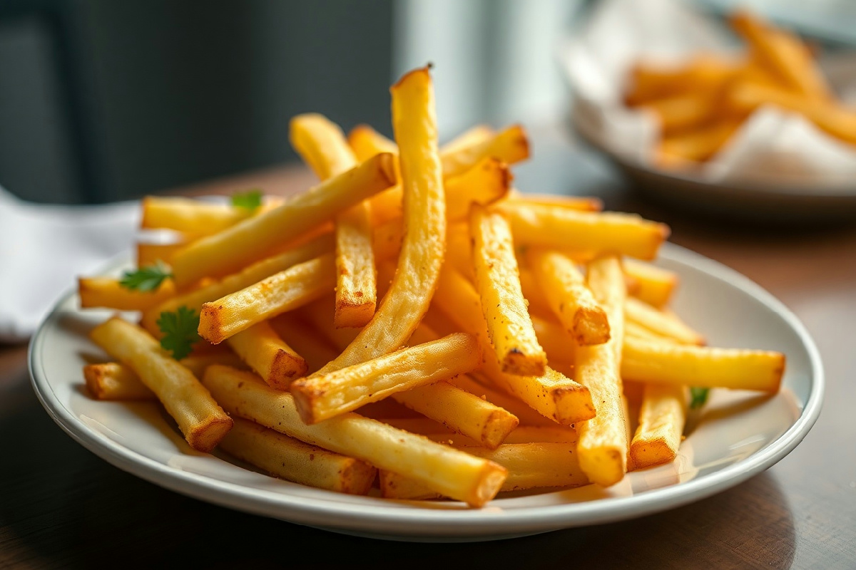 Patatine croccanti senza olio: il trucco che cambierà per sempre il tuo modo di friggere